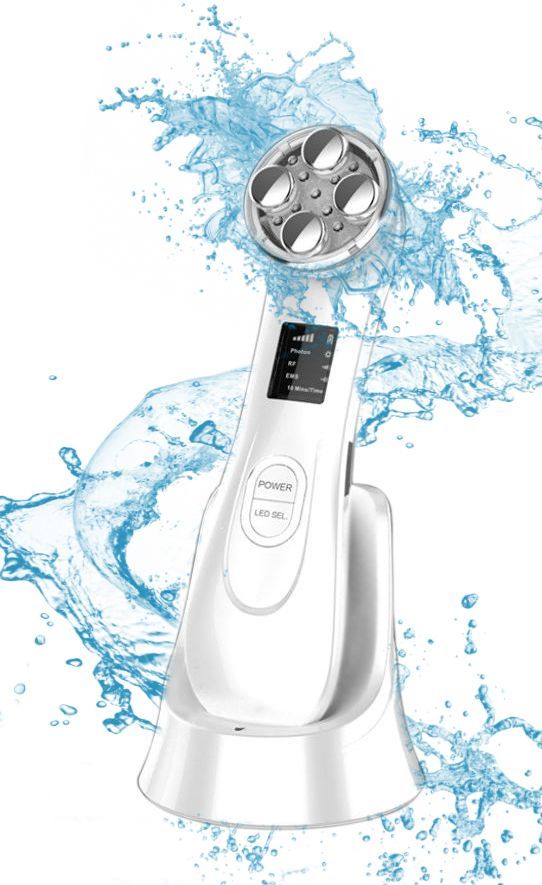 RejuvaGlow™ Skin Rejuvenation Device – RF, EMS & LED Photon Therapy for Youthful Skin