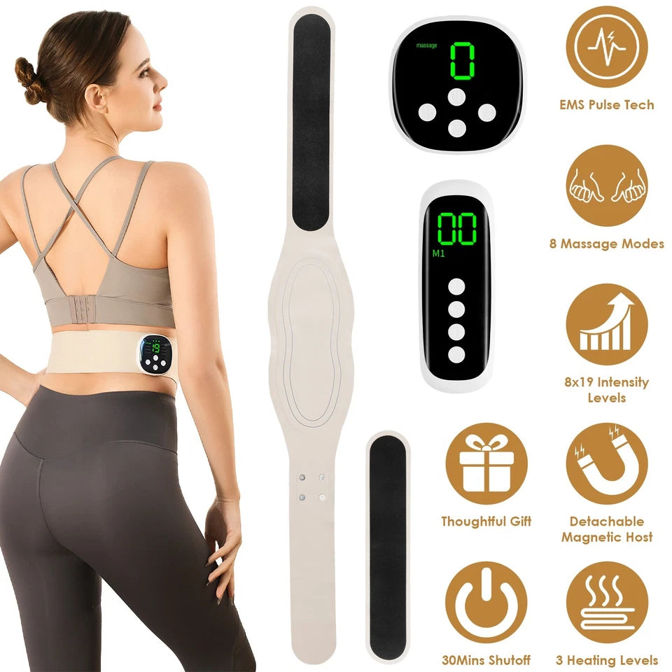 BackEase™ EMS Heating Pad – Cordless Lower Back Massager