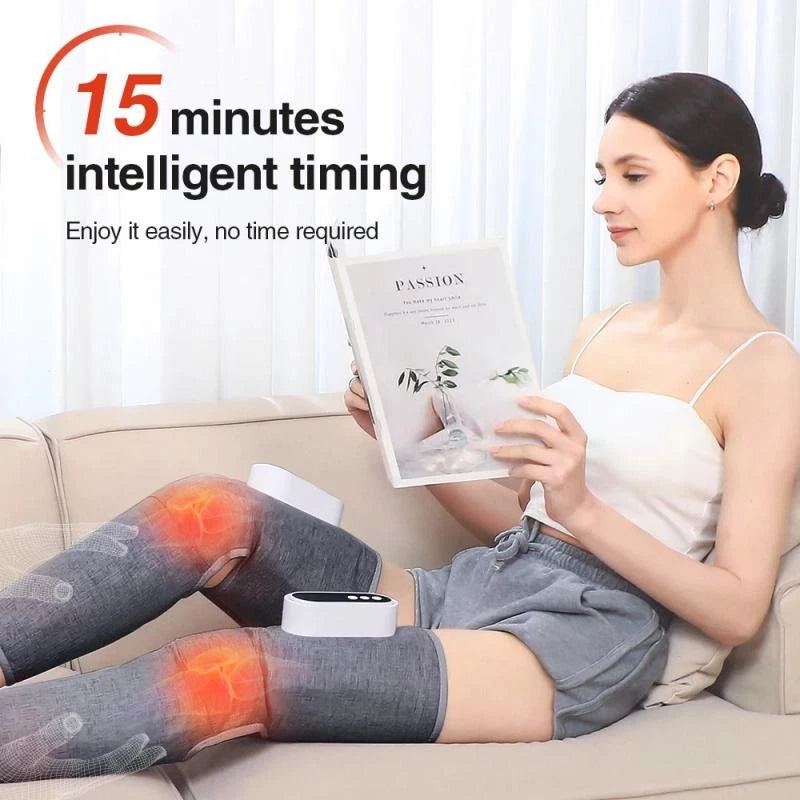 LegWave™ Cordless Leg Massager – Air Compression for Thigh, Knee & Calf